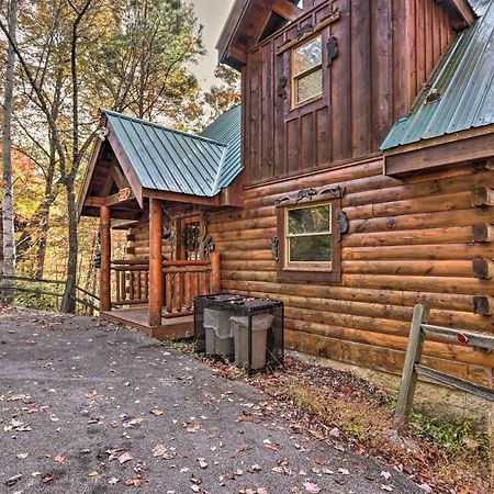 Smoky Mountain Log Cabin 7 Mi To Gatlinburg! Sevierville Εξωτερικό φωτογραφία
