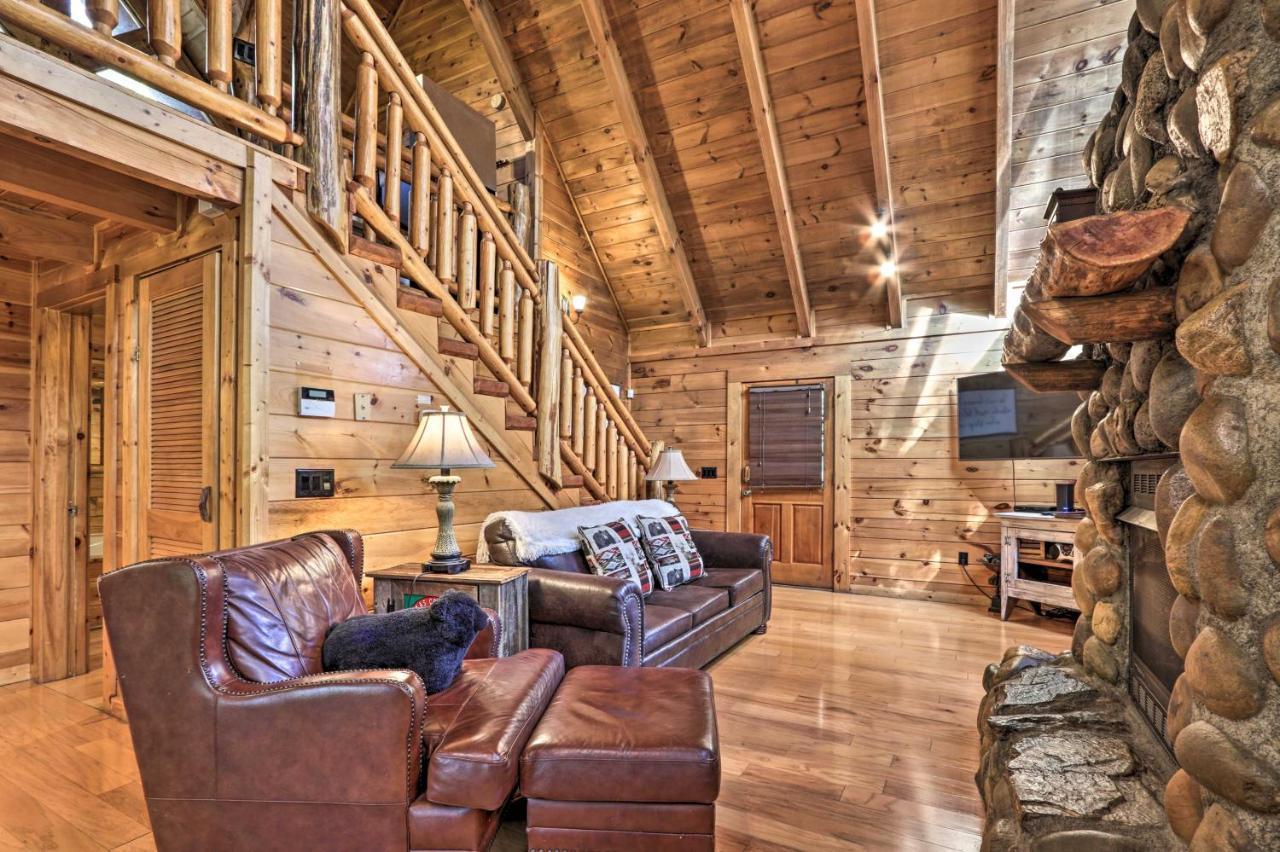 Smoky Mountain Log Cabin 7 Mi To Gatlinburg! Sevierville Εξωτερικό φωτογραφία