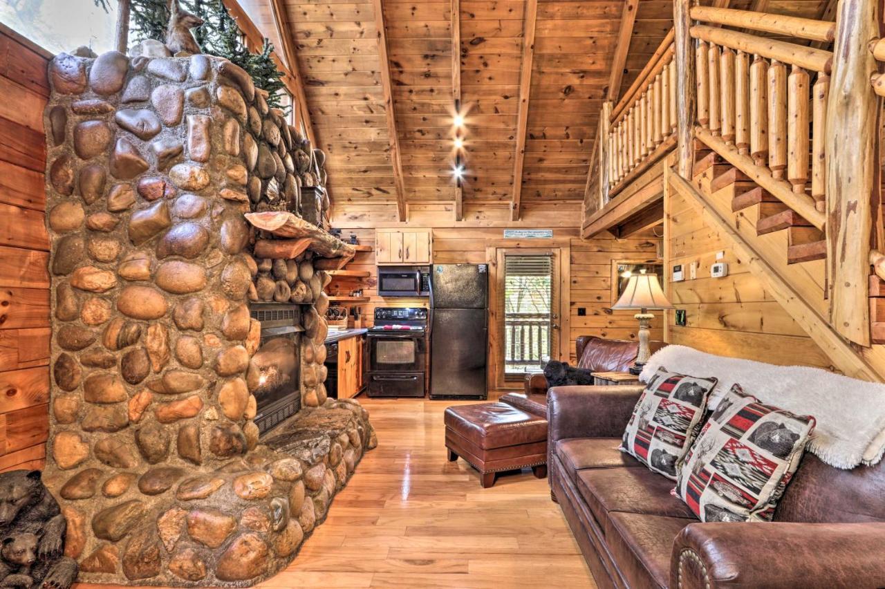 Smoky Mountain Log Cabin 7 Mi To Gatlinburg! Sevierville Εξωτερικό φωτογραφία
