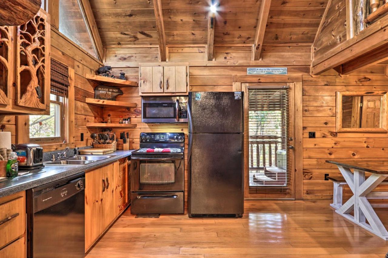 Smoky Mountain Log Cabin 7 Mi To Gatlinburg! Sevierville Εξωτερικό φωτογραφία