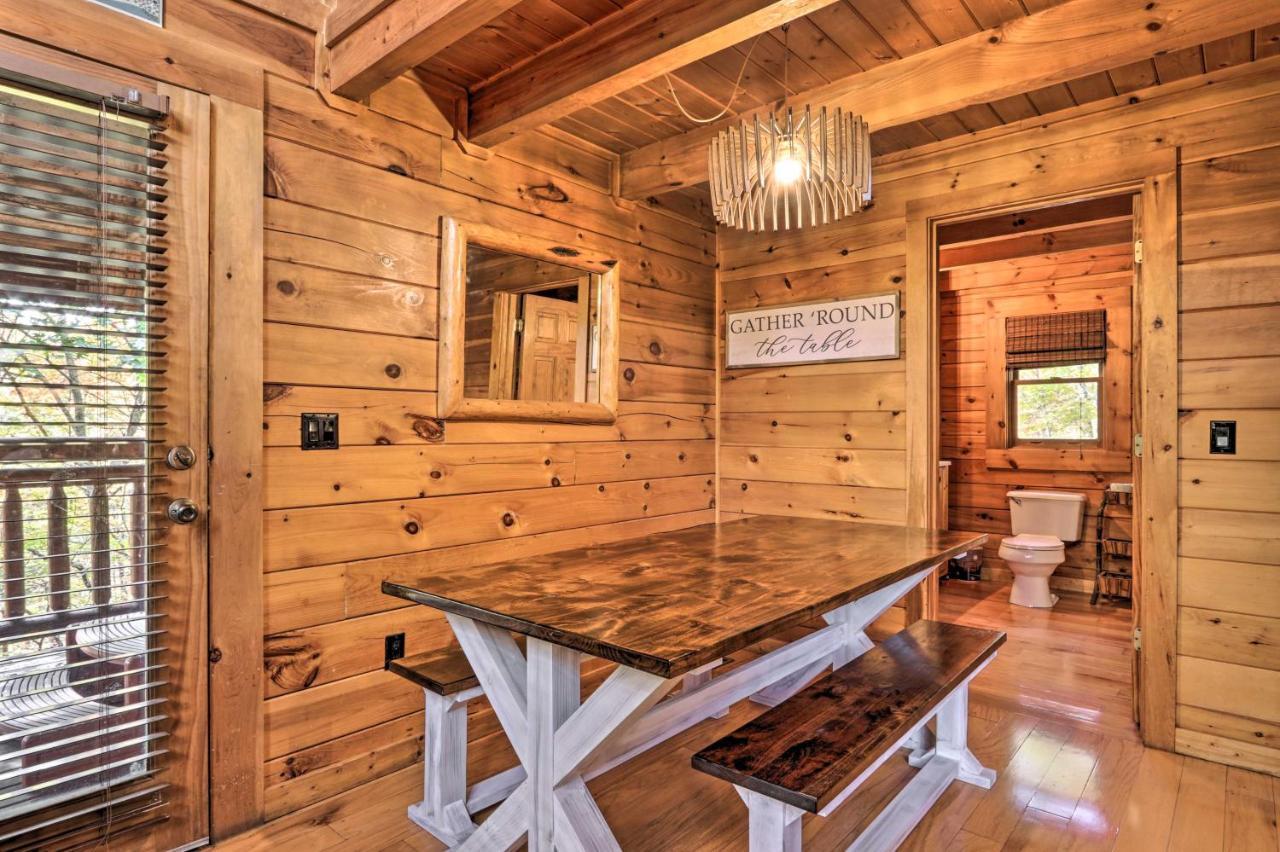 Smoky Mountain Log Cabin 7 Mi To Gatlinburg! Sevierville Εξωτερικό φωτογραφία