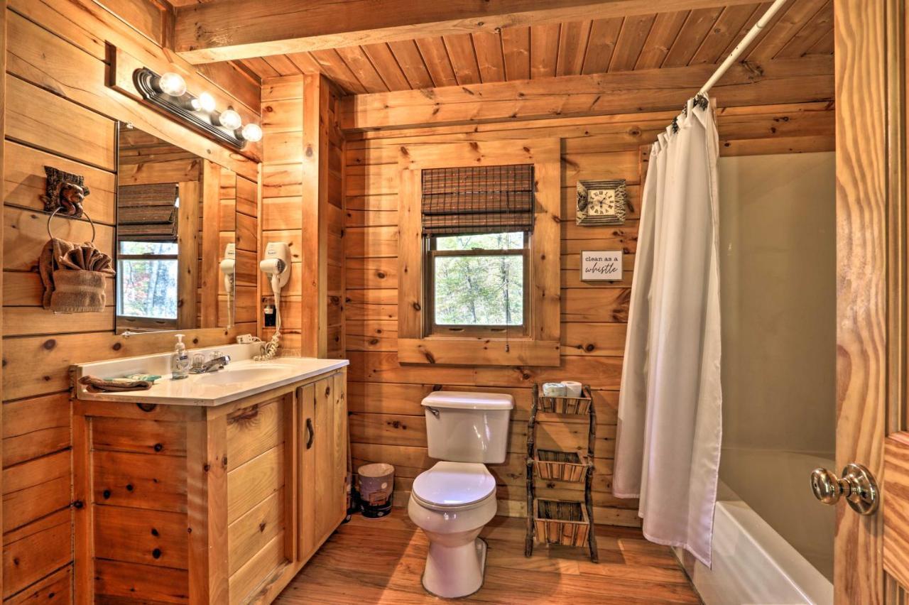 Smoky Mountain Log Cabin 7 Mi To Gatlinburg! Sevierville Εξωτερικό φωτογραφία