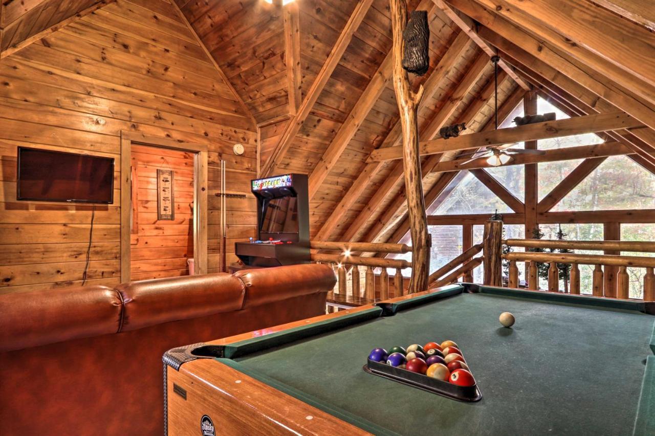 Smoky Mountain Log Cabin 7 Mi To Gatlinburg! Sevierville Εξωτερικό φωτογραφία
