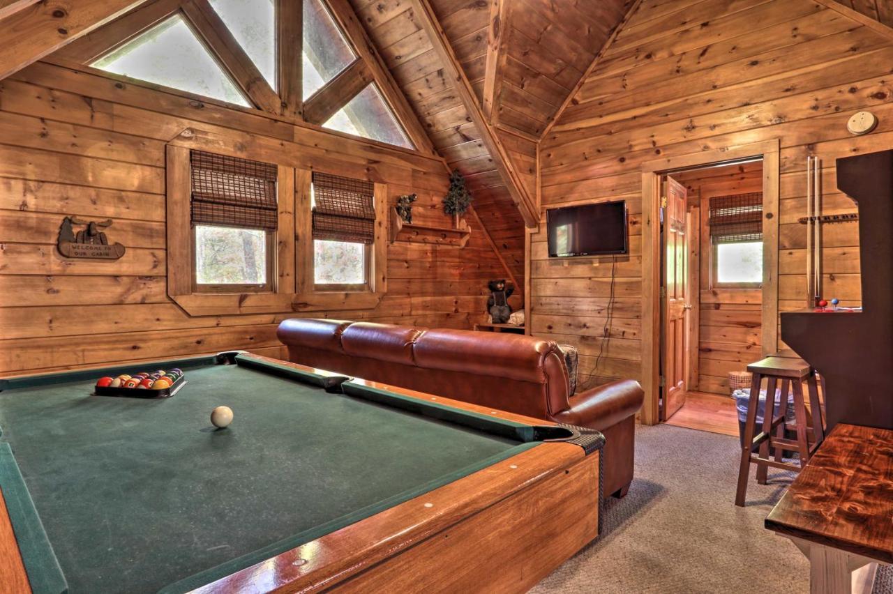 Smoky Mountain Log Cabin 7 Mi To Gatlinburg! Sevierville Εξωτερικό φωτογραφία