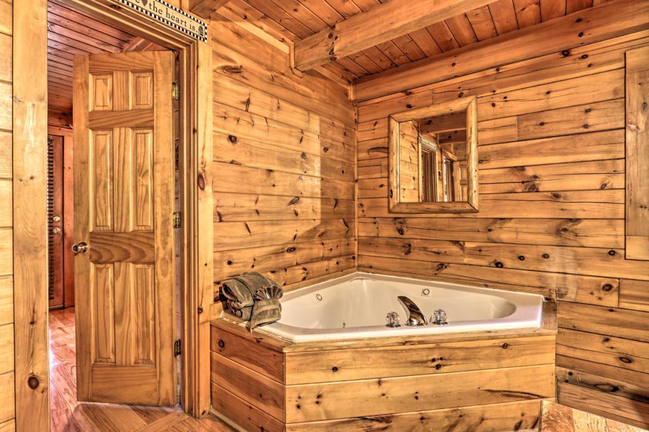 Smoky Mountain Log Cabin 7 Mi To Gatlinburg! Sevierville Εξωτερικό φωτογραφία