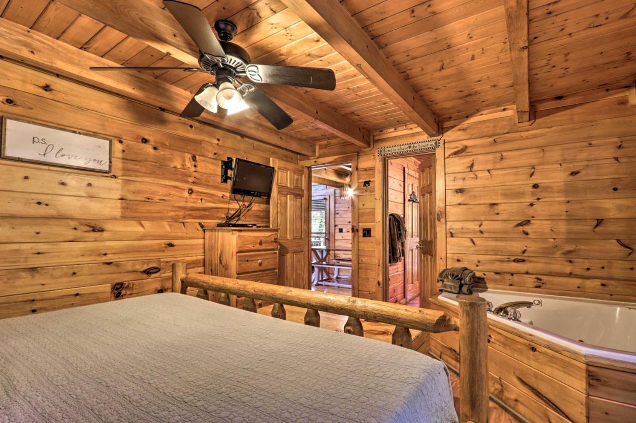 Smoky Mountain Log Cabin 7 Mi To Gatlinburg! Sevierville Εξωτερικό φωτογραφία